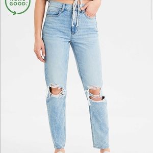 american eagle mom jean